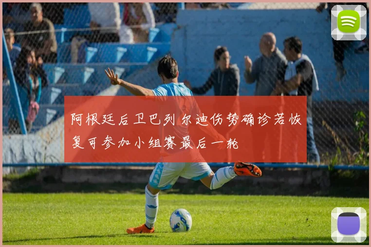 阿根廷后卫巴列尔迪伤势确诊若恢复可参加小组赛最后一轮
